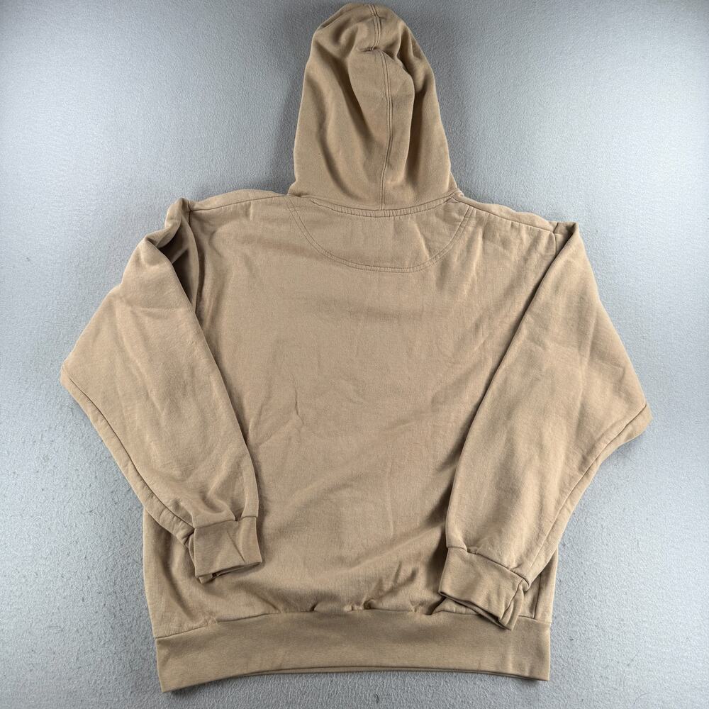 Bone Collector Hoodie Mens L Tan Bear Hunting Graphic Pullover Cotton Blend - Picture 2 of 5
